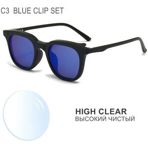 nobrand (-175(-1.75), HIGH CLEAR LENS C3) Myopia Glasses -0.5 to -10 With Sunglasses Cli nobrand (-175(-1.75), HIGH CLEAR LENS C3) Myopia Glasses -0.5 to -10 With Sunglasses Cli