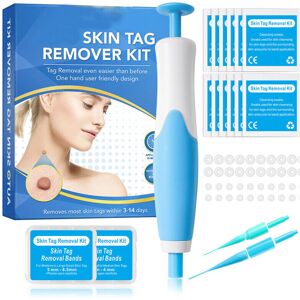 XYLFLY (blue) Natural Painless Auto SKIN TAG Removal Kit Skin Tag Micro Bands Remover D XYLFLY (blue) Natural Painless Auto SKIN TAG Removal Kit Skin Tag Micro Bands Remover D