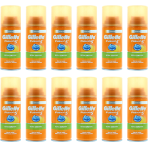 Gillette Gil.Fusion 5 Shaving Gel Sensitive 75ml - Pack of 12 Gillette Gil.Fusion 5 Shaving Gel Sensitive 75ml - Pack of 12