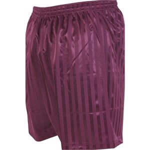 Loops L - MAROON Adult Sports Continental Stripe Training Shorts Bottoms - Football Loops L - MAROON Adult Sports Continental Stripe Training Shorts Bottoms - Football
