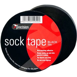 Loops 10 PACK - 19mm x 33m BLACK Sock Tape - Football Shin Guard Pads Holder Tape Loops 10 PACK - 19mm x 33m BLACK Sock Tape - Football Shin Guard Pads Holder Tape
