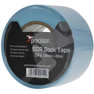 Loops 5 PACK - 38mm x 20m SKY BLUE Sock Tape - Football Shin Guard Pads Holder Tape Loops 5 PACK - 38mm x 20m SKY BLUE Sock Tape - Football Shin Guard Pads Holder Tape