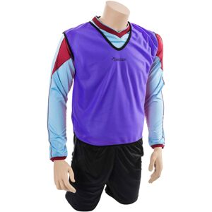 Loops 50 Inch Adult Lightweight Sports Training Bib - PURPLE - Plain Football Vest Loops 50 Inch Adult Lightweight Sports Training Bib - PURPLE - Plain Football Vest
