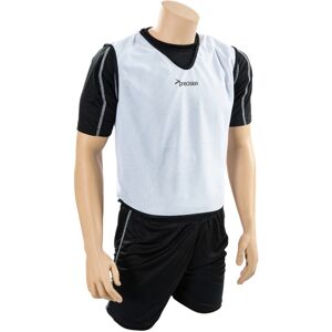 Loops 10-14 Years Youth Lightweight Sports Training Bib - WHITE - Plain Football Vest Loops 10-14 Years Youth Lightweight Sports Training Bib - WHITE - Plain Football Vest