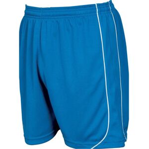 Loops S ADULT Elastic Waist Football Gym Training Shorts - Plain BLUE/WHITE 30-32" Loops S ADULT Elastic Waist Football Gym Training Shorts - Plain BLUE/WHITE 30-32"