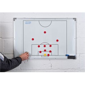 Loops 90 x 60cm Magnetic Double Sided Football Tactics Board - Wall Mounted Markers Loops 90 x 60cm Magnetic Double Sided Football Tactics Board - Wall Mounted Markers