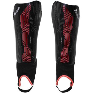 Loops XS - Football Shin Pads & Ankle Guards BLACK/RED High Impact Slip On Leg Cover Loops XS - Football Shin Pads & Ankle Guards BLACK/RED High Impact Slip On Leg Cover
