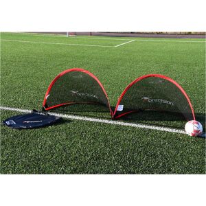Loops 2 PACK - 110 x 80cm Pop Up Football Training Goal / Net - Portable Side Game Loops 2 PACK - 110 x 80cm Pop Up Football Training Goal / Net - Portable Side Game