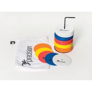 Loops 50 PACK 10cm Mixed Colour Flat Rubber Pitch Marker Discs - Ultra Slim Outdoor Loops 50 PACK 10cm Mixed Colour Flat Rubber Pitch Marker Discs - Ultra Slim Outdoor