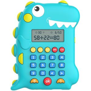 Unbranded Dinosaur Shaped Digital Calculator Rechargeable Lcd Display Kids Early Education Unbranded Dinosaur Shaped Digital Calculator Rechargeable Lcd Display Kids Early Education