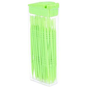 Unbranded 50 Pcs Dual-Head Plastic Toothpicks - Interdental Picks, Assorted Colors, Safe E Unbranded 50 Pcs Dual-Head Plastic Toothpicks - Interdental Picks, Assorted Colors, Safe E
