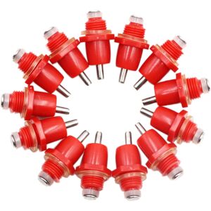Unbranded 50Pcs Poultry Chicken Nipple Drinker Spring Type with Automatic Water Unbranded 50Pcs Poultry Chicken Nipple Drinker Spring Type with Automatic Water
