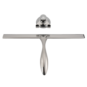 Unbranded Extra Wide 30.5 cm Shower Squeegee Stainless Steel with Silicone Lip Unbranded Extra Wide 30.5 cm Shower Squeegee Stainless Steel with Silicone Lip