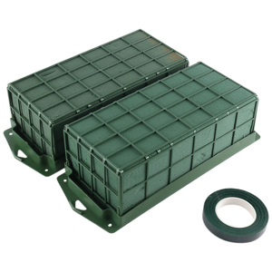 Unbranded 2x Floral Foam Cage for Flower Arrangements Dry and Wet Floral Foam Unbranded 2x Floral Foam Cage for Flower Arrangements Dry and Wet Floral Foam