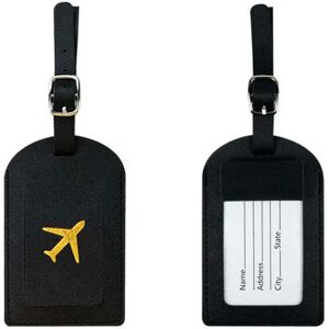 nobrand (B2) Portable Passport Cover PU Leather Luggage Tag Suitcase Label Baggage Board nobrand (B2) Portable Passport Cover PU Leather Luggage Tag Suitcase Label Baggage Board