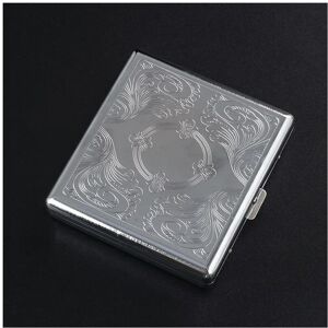 nobrand (1) 1pc New Metal Cigars Cigarettes Cases for about 20 sticks Cigarette Stainles nobrand (1) 1pc New Metal Cigars Cigarettes Cases for about 20 sticks Cigarette Stainles