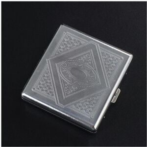 nobrand (2) 1pc New Metal Cigars Cigarettes Cases for about 20 sticks Cigarette Stainles nobrand (2) 1pc New Metal Cigars Cigarettes Cases for about 20 sticks Cigarette Stainles