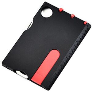 Unbranded (Full black) 12 In 1 Portable Credit Card Multitool Multifunction Outdoor Pocket Unbranded (Full black) 12 In 1 Portable Credit Card Multitool Multifunction Outdoor Pocket