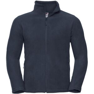 (L, French Navy) Russell Mens Full Zip Outdoor Fleece Jacket (L, French Navy) Russell Mens Full Zip Outdoor Fleece Jacket