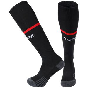 Unbranded (Home, Kids(EU 30-36)) 23-24 Season Football Socks For A.C. Milan Kids & Adults Unbranded (Home, Kids(EU 30-36)) 23-24 Season Football Socks For A.C. Milan Kids & Adults