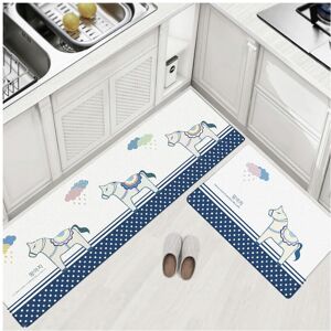 nobrand (pony, 45cm*75cm (perfect edge)) Cross -Border Kitchen Floor Pad Waterproof Oil nobrand (pony, 45cm*75cm (perfect edge)) Cross -Border Kitchen Floor Pad Waterproof Oil