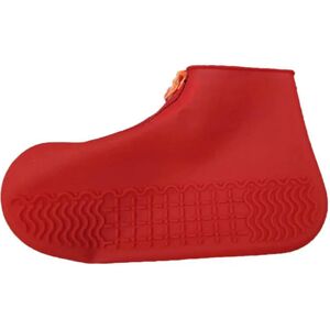 nobrand (Red, M for EU 34-38) Unisex Zipper Reusable Shoe Covers Waterproof Galoshes Rub nobrand (Red, M for EU 34-38) Unisex Zipper Reusable Shoe Covers Waterproof Galoshes Rub
