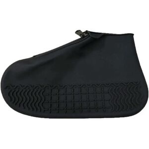 nobrand (Black, M for EU 34-38) Unisex Zipper Reusable Shoe Covers Waterproof Galoshes R nobrand (Black, M for EU 34-38) Unisex Zipper Reusable Shoe Covers Waterproof Galoshes R