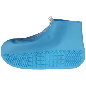 nobrand (Blue, S for EU 24-33) Unisex Zipper Reusable Shoe Covers Waterproof Galoshes Ru nobrand (Blue, S for EU 24-33) Unisex Zipper Reusable Shoe Covers Waterproof Galoshes Ru