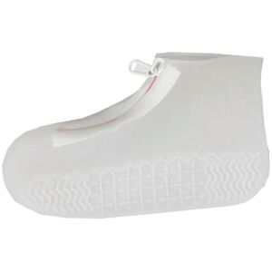 nobrand (White, S for EU 24-33) Unisex Zipper Reusable Shoe Covers Waterproof Galoshes R nobrand (White, S for EU 24-33) Unisex Zipper Reusable Shoe Covers Waterproof Galoshes R