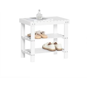 SoBuy® FSR02-K-W, Bamboo 2 Tiers Shoe Rack Shoe Bench Bathroom Shelf SoBuy® FSR02-K-W, Bamboo 2 Tiers Shoe Rack Shoe Bench Bathroom Shelf