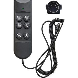 Unbranded 6 Button Remote For Recliners 5 Pin Lift Chair Handset Controller Hand Control F Unbranded 6 Button Remote For Recliners 5 Pin Lift Chair Handset Controller Hand Control F