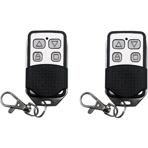 Jojomino 2Pcs 4 Button Electric Garage Door Opener Wireless Remote Control 433MHZ Wireles Jojomino 2Pcs 4 Button Electric Garage Door Opener Wireless Remote Control 433MHZ Wireles