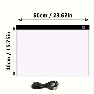 CLOSKYE (A2) Three Layers Dimmable Led Light Pad Copy Drawing Board Pad Tracing Light CLOSKYE (A2) Three Layers Dimmable Led Light Pad Copy Drawing Board Pad Tracing Light