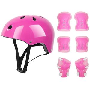 Unbranded 7 Pcs Kids Protective Gear Set Roller Skate Helmet Elbow Wrist Knee Pad For Skat Unbranded 7 Pcs Kids Protective Gear Set Roller Skate Helmet Elbow Wrist Knee Pad For Skat