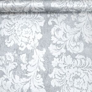 Grandeco Floral Damask Grey Wallpaper Shimmer Metallic Silver Paste The Paper Smooth Grandeco Floral Damask Grey Wallpaper Shimmer Metallic Silver Paste The Paper Smooth