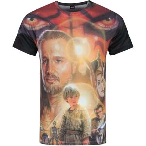 (XX-Large) Star Wars Short Sleeved T-Shirt (Mens White) (XX-Large) Star Wars Short Sleeved T-Shirt (Mens White)