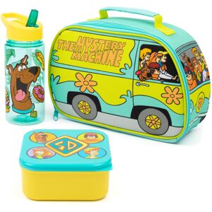 Scooby Doo Lunch Bag and Bottle Set (Unisex Kids Blue) Scooby Doo Lunch Bag and Bottle Set (Unisex Kids Blue)