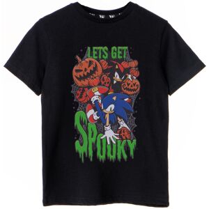 Sonic the Hedgehog Short Sleeved T-Shirt (Boys Black) Sonic the Hedgehog Short Sleeved T-Shirt (Boys Black)