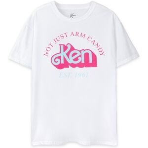 (X-Large) Barbie Short Sleeved T-Shirt (Mens White) (X-Large) Barbie Short Sleeved T-Shirt (Mens White)