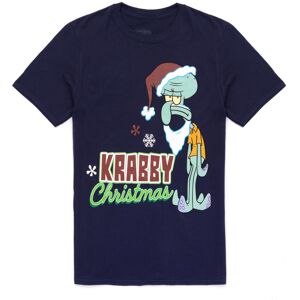 (XL) Spongebob Squarepants Squidward Christmas T-Shirt Mens Adults Top (XL) Spongebob Squarepants Squidward Christmas T-Shirt Mens Adults Top