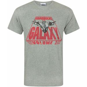 (X-Large) Marvel Short Sleeved T-Shirt (Mens Grey) (X-Large) Marvel Short Sleeved T-Shirt (Mens Grey)