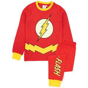 (11-12 Years) DC Comics The Flash Pyjamas Boys Kids Glow In The Dark Costume Pjs (11-12 Years) DC Comics The Flash Pyjamas Boys Kids Glow In The Dark Costume Pjs