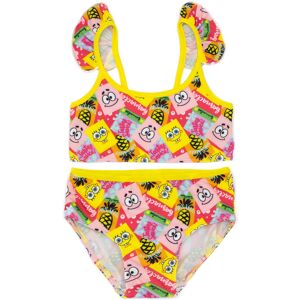 (10-12 Years) SpongeBob SquarePants Bikini Girls Kids Yellow 2 Piece Swimsuit (10-12 Years) SpongeBob SquarePants Bikini Girls Kids Yellow 2 Piece Swimsuit