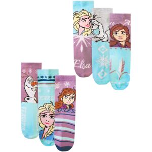 (12.5-3.5 UK) Disney Calf Socks Set of 3 (Unisex Kids Blue) (12.5-3.5 UK) Disney Calf Socks Set of 3 (Unisex Kids Blue)