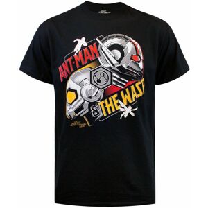 (Medium) Marvel Short Sleeved T-Shirt (Mens Black) (Medium) Marvel Short Sleeved T-Shirt (Mens Black)