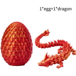 Unbranded (Red Gold) Printed 3d Dragon Eggs With Dragon Inside Fidget Toys For Kids Adult Unbranded (Red Gold) Printed 3d Dragon Eggs With Dragon Inside Fidget Toys For Kids Adult