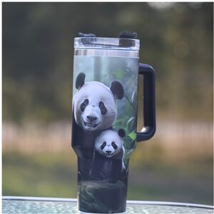 MDSRJONE (Panda Parent-child) Stainless Steel Insulated Tumbler With Handle,Portable Vacu MDSRJONE (Panda Parent-child) Stainless Steel Insulated Tumbler With Handle,Portable Vacu