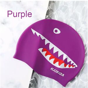 nobrand (PURPLE, 235X195X2mm) Trisass 2021 New Man's Swimming Cap Adult Elastic Shark Sw nobrand (PURPLE, 235X195X2mm) Trisass 2021 New Man's Swimming Cap Adult Elastic Shark Sw