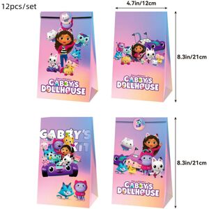 nobrand (12pcs gift bag) Gabby Dollhouse Cat Disposable Party Cutlery Paper Plate Banner nobrand (12pcs gift bag) Gabby Dollhouse Cat Disposable Party Cutlery Paper Plate Banner