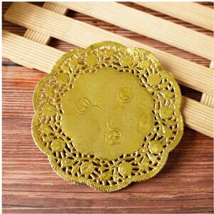 nobrand (gold 4.5inch, 200pcs) 200 Pcs Round Paper Doilies Golden Silver Lace Doily Part nobrand (gold 4.5inch, 200pcs) 200 Pcs Round Paper Doilies Golden Silver Lace Doily Part